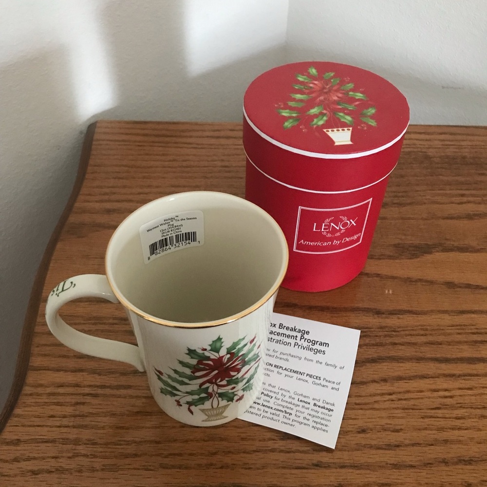 ‼️SALE‼️Vintage Lenox Christmas Mugs With Boxes - Picture 9 of 14